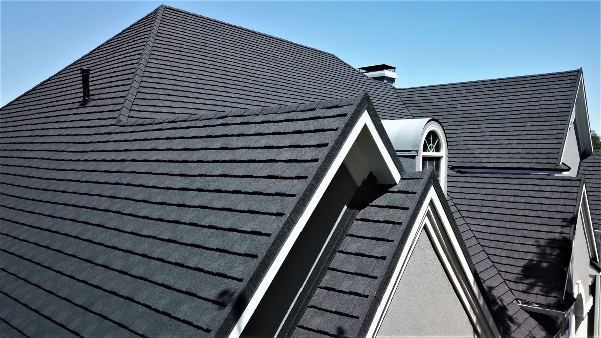 stone-coated steel metal roof